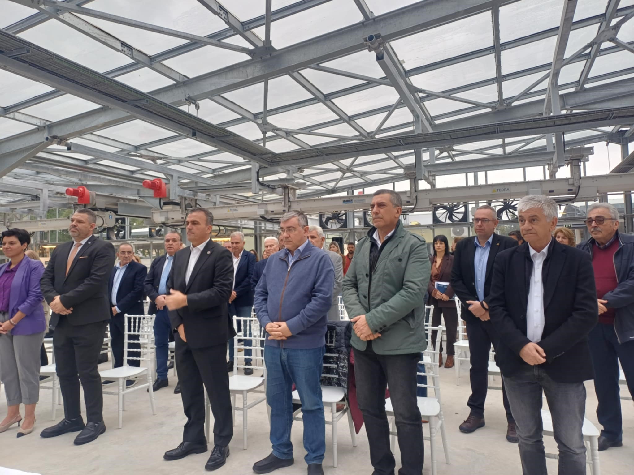 Eγκαινιάστηκε η μονάδα Ιλύος της ΔΕΥΑΛ